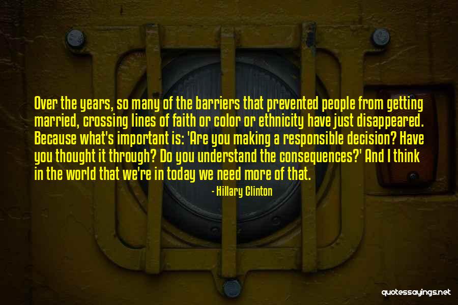 Oboes Hiking Quotes By Hillary Clinton