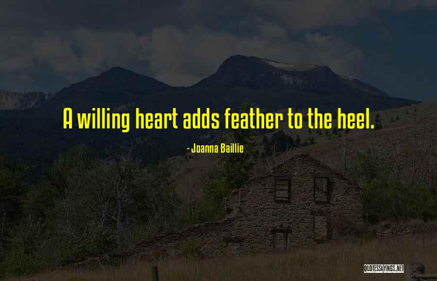 Oboes Hiking Quotes By Joanna Baillie