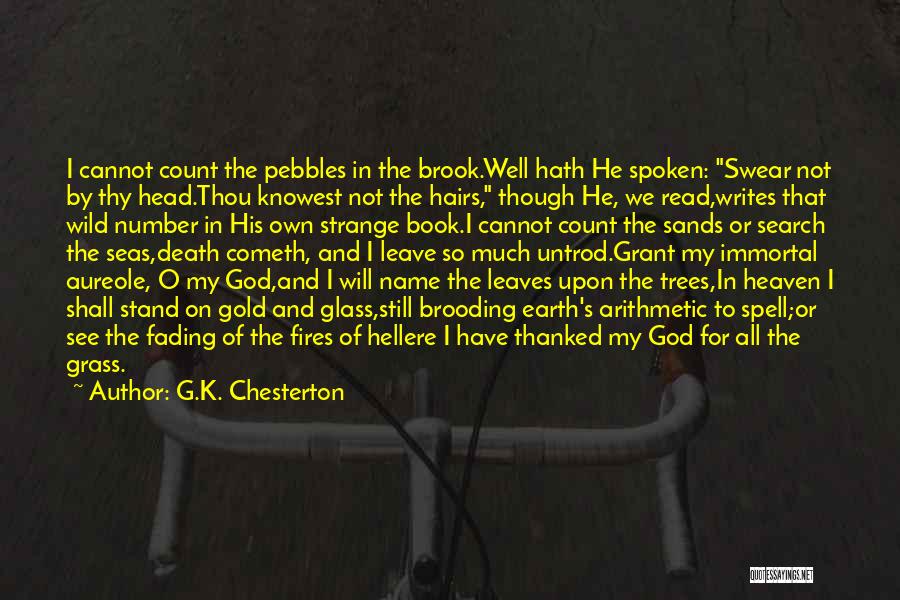 O'brien Glass Quotes By G.K. Chesterton