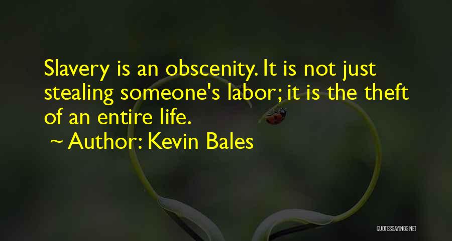 Obscenity Quotes By Kevin Bales