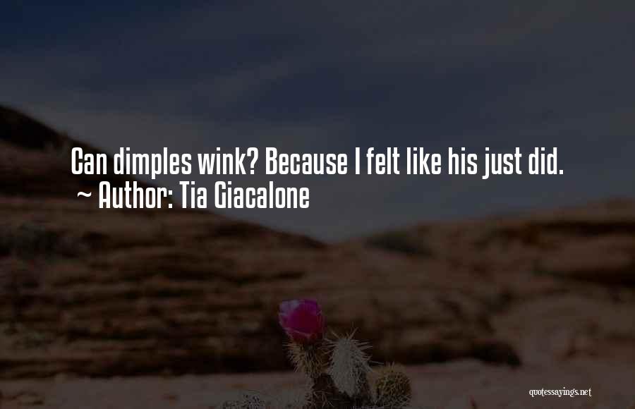 Obscure Success Quotes By Tia Giacalone