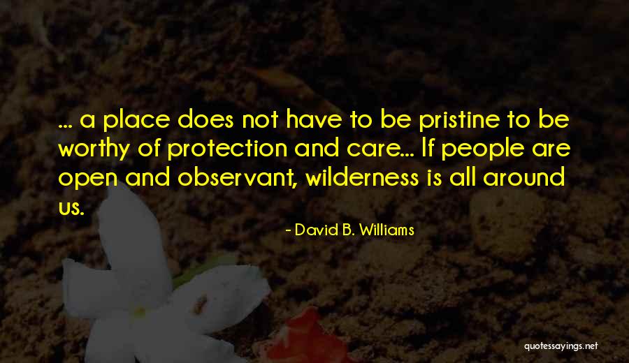 Observant People Quotes By David B. Williams Observant People Quotes By David B. Williams