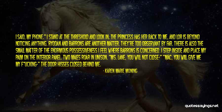 Observant Quotes By Karen Marie Moning Observant Quotes By Karen Marie Moning