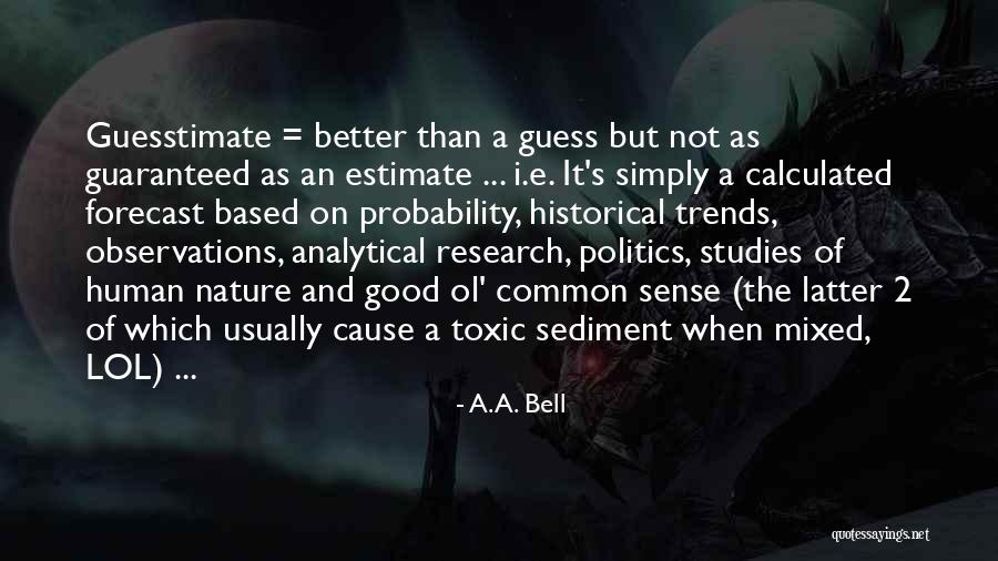 Observations Quotes By A.A. Bell Observations Quotes By A.A. Bell