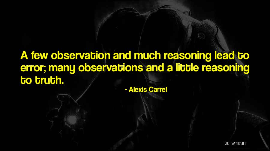 Observations Quotes By Alexis Carrel Observations Quotes By Alexis Carrel