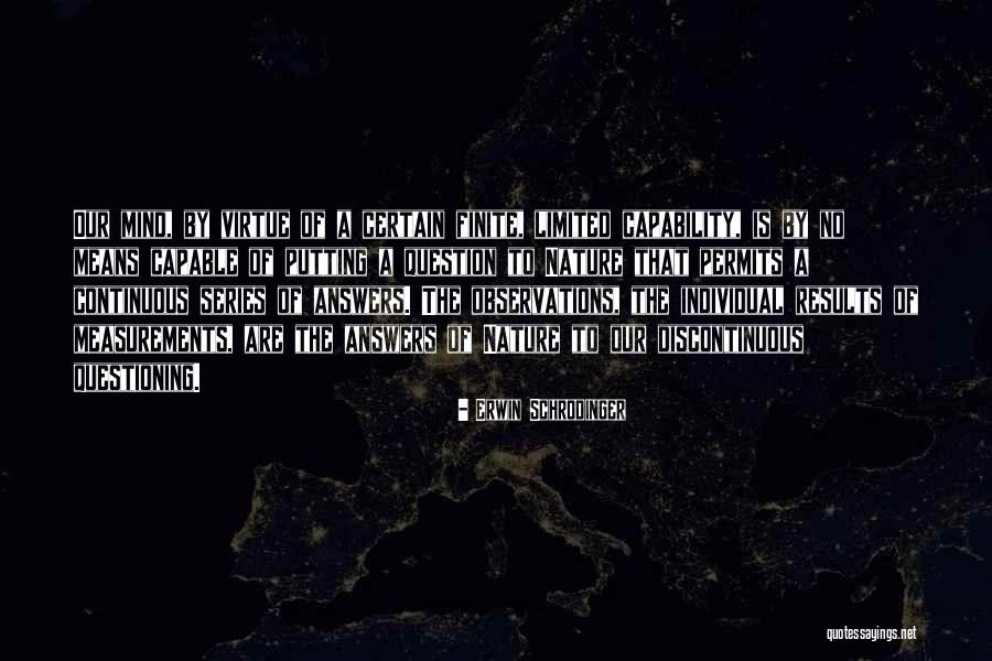 Observations Quotes By Erwin Schrodinger Observations Quotes By Erwin Schrodinger