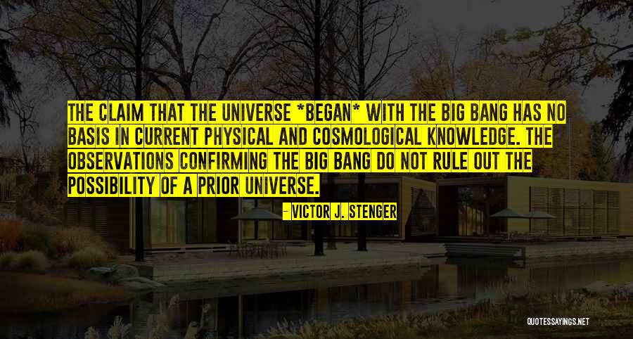 Observations Quotes By Victor J. Stenger Observations Quotes By Victor J. Stenger