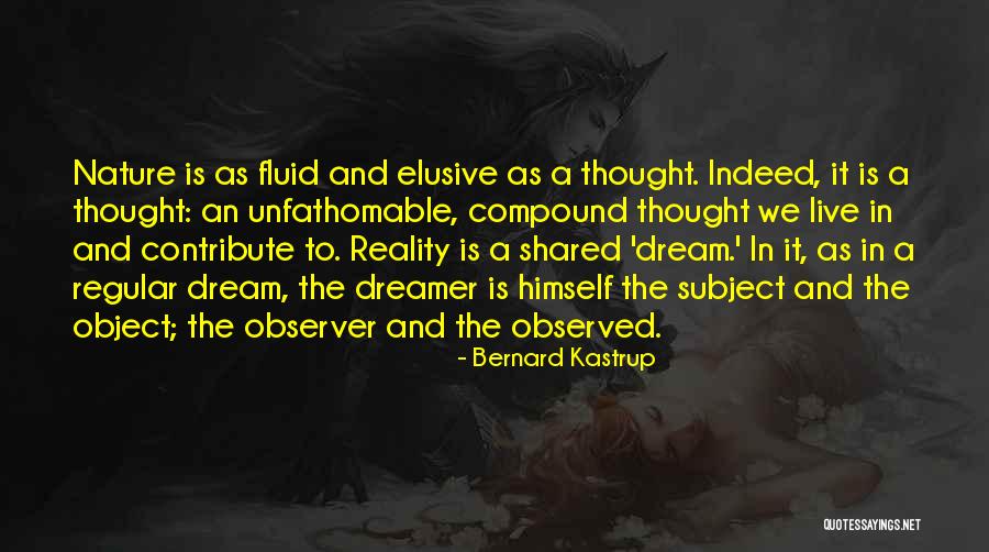 Observer Of Nature Quotes By Bernard Kastrup Observer Of Nature Quotes By Bernard Kastrup