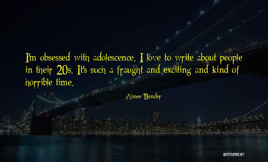 Obsessed Love Quotes By Aimee Bender Obsessed Love Quotes By Aimee Bender