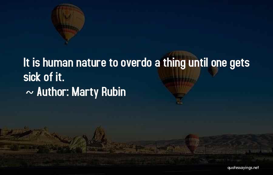 Obsession With Someone Quotes By Marty Rubin