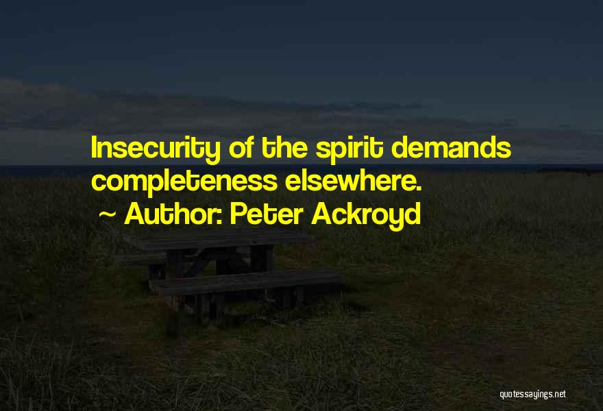Obsession With Someone Quotes By Peter Ackroyd
