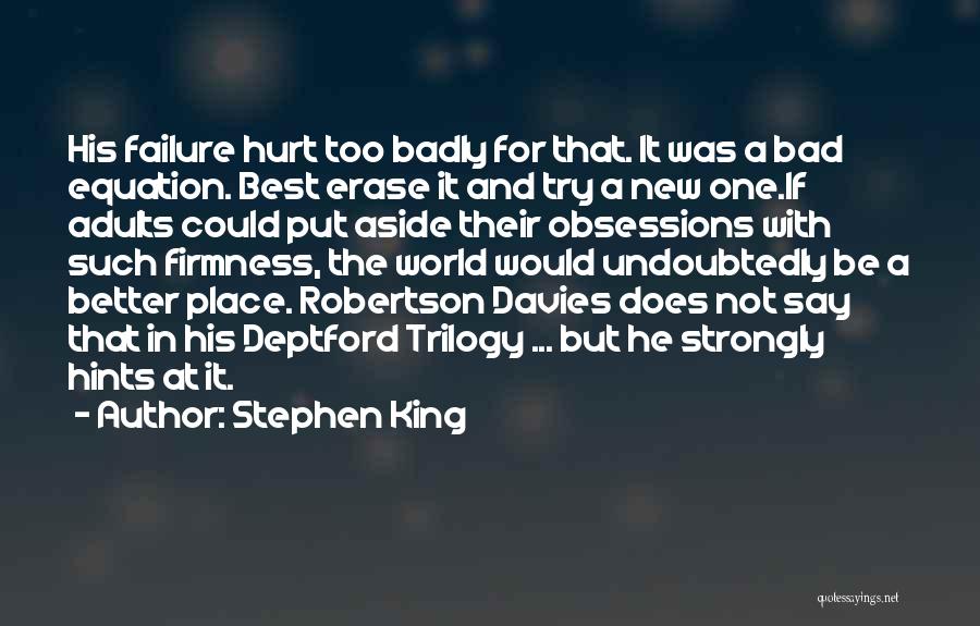 Obsessions Are Bad Quotes By Stephen King