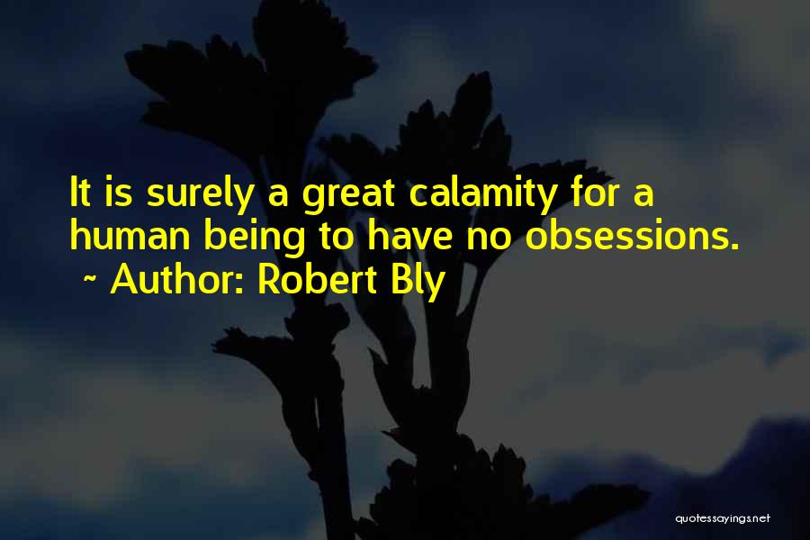 Obsessions Quotes By Robert Bly