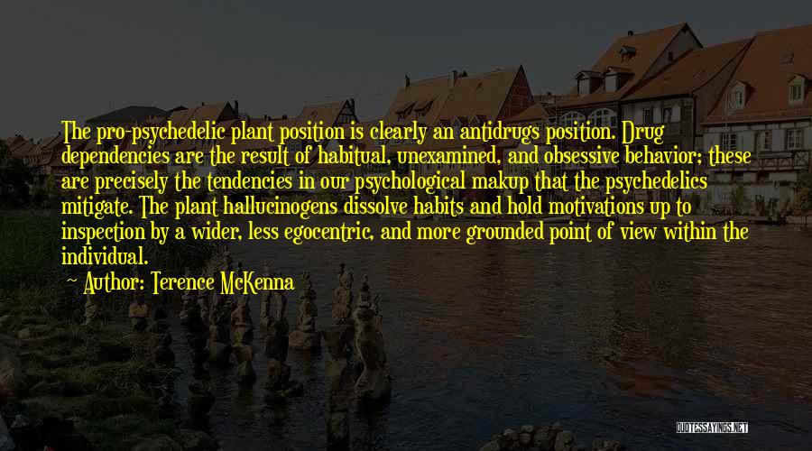 Obsessive Behavior Quotes By Terence McKenna