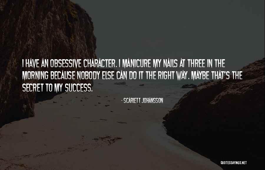 Obsessive Quotes By Scarlett Johansson