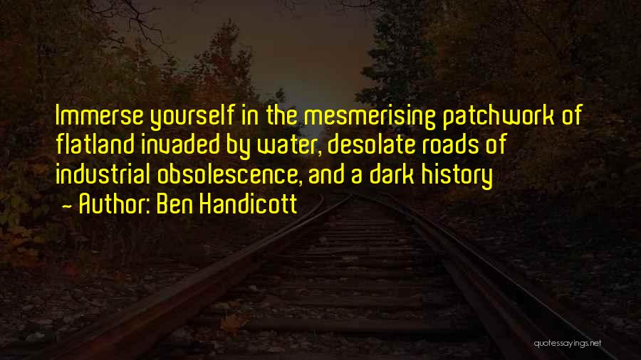 Obsolescence Quotes By Ben Handicott