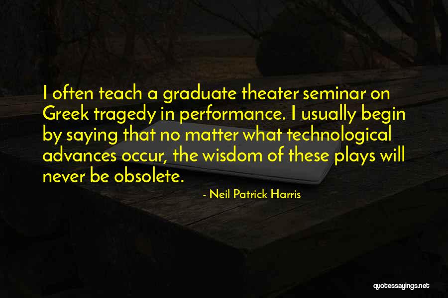 Obsolete Quotes By Neil Patrick Harris