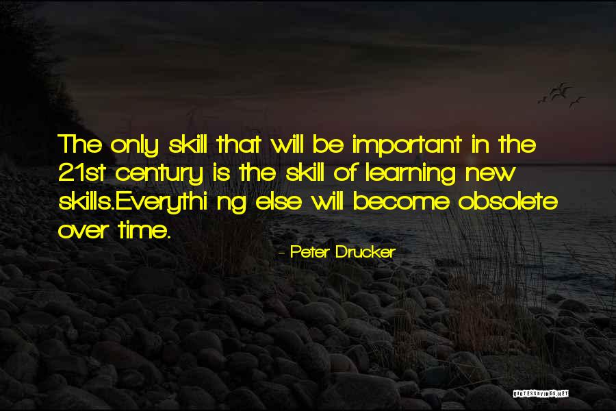 Obsolete Quotes By Peter Drucker