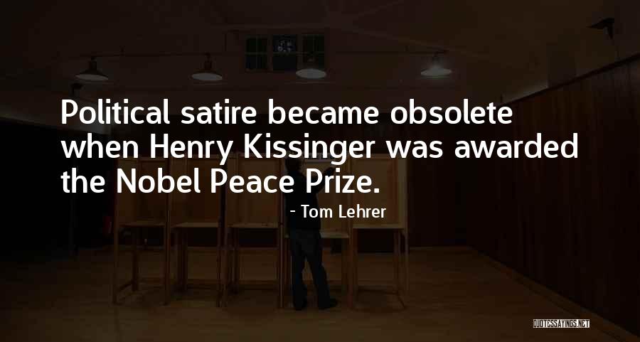 Obsolete Quotes By Tom Lehrer