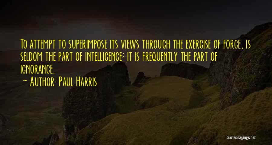 Obsoletest Quotes By Paul Harris