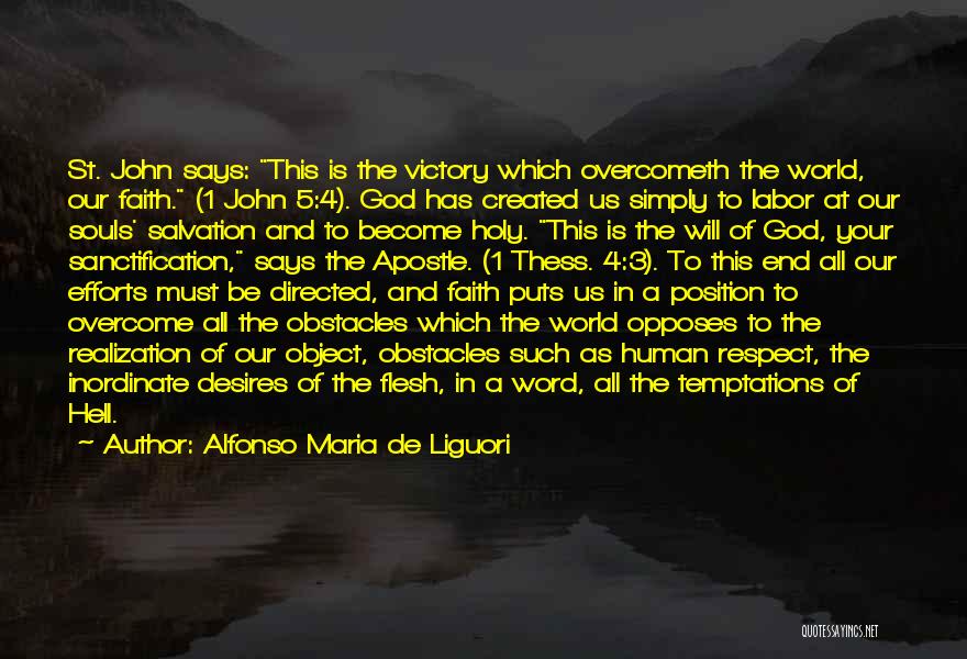 Obstacles And God Quotes By Alfonso Maria De Liguori