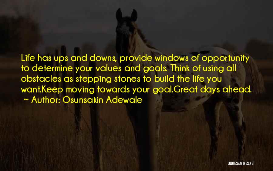 Obstacles Inspirational Quotes By Osunsakin Adewale