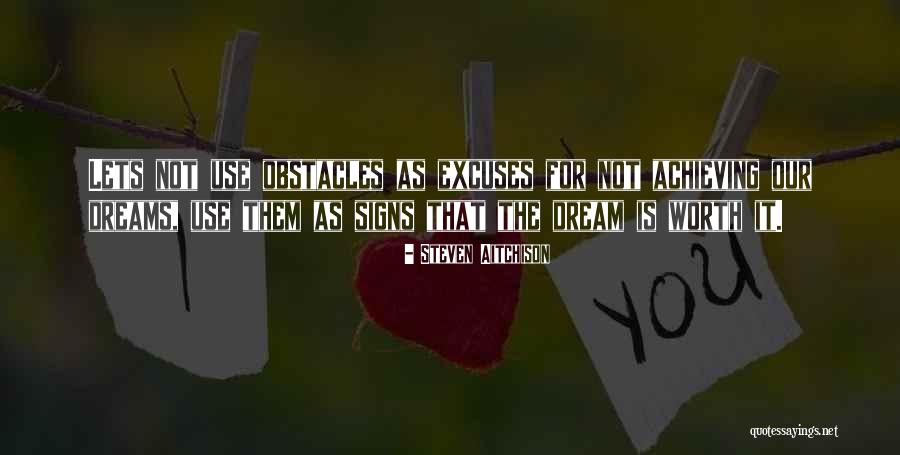 Obstacles Motivational Quotes By Steven Aitchison Obstacles Motivational Quotes By Steven Aitchison