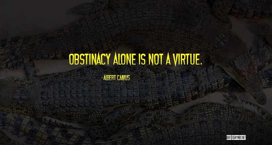 Obstinacy Quotes By Albert Camus Obstinacy Quotes By Albert Camus