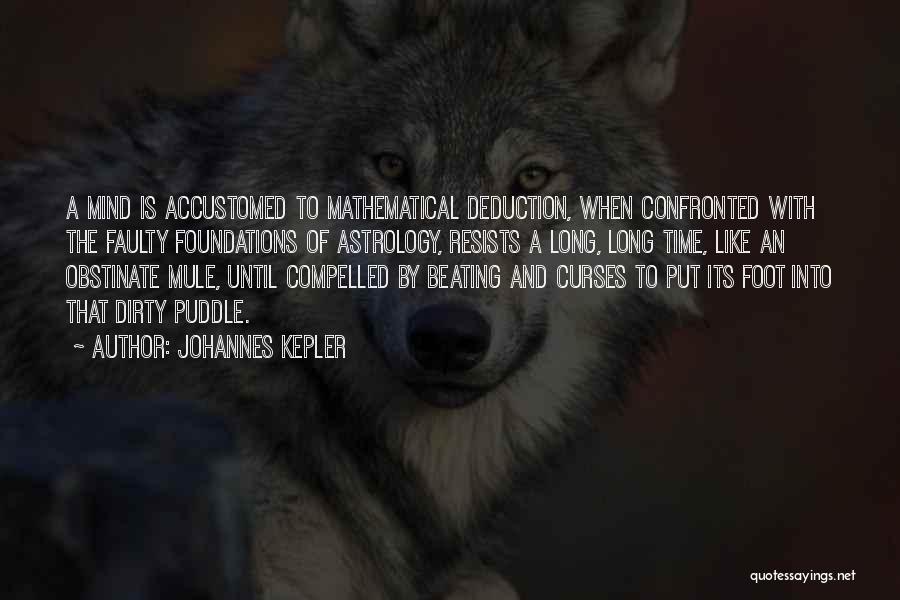 Obstinate Quotes By Johannes Kepler