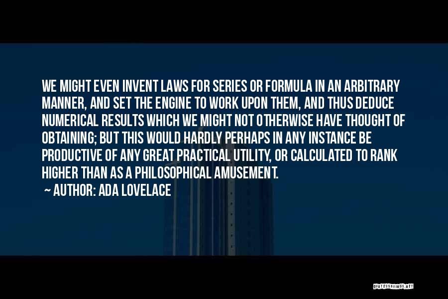 Obtaining Quotes By Ada Lovelace