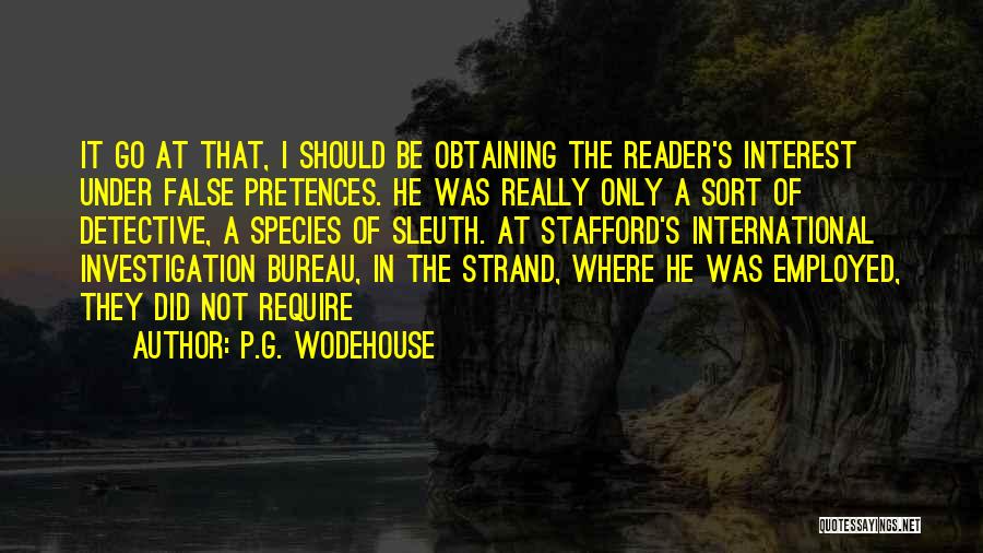 Obtaining Quotes By P.G. Wodehouse