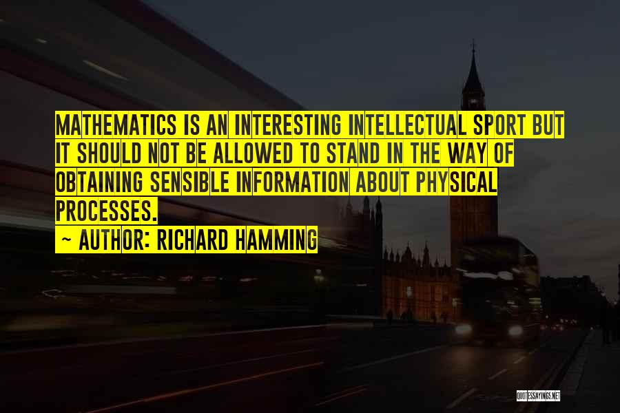 Obtaining Quotes By Richard Hamming