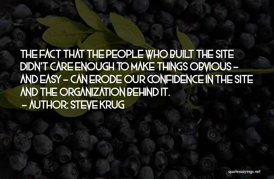 Obvious Things Quotes By Steve Krug