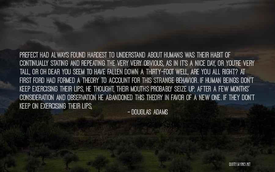 Obvious Yes Quotes By Douglas Adams Obvious Yes Quotes By Douglas Adams