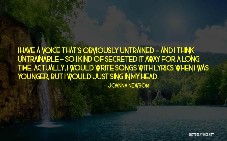 Obviously Lyrics Quotes By Joanna Newsom Obviously Lyrics Quotes By Joanna Newsom