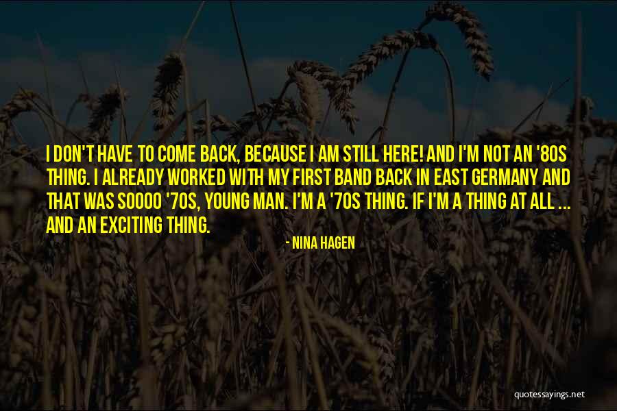 Obyann Quotes By Nina Hagen Obyann Quotes By Nina Hagen