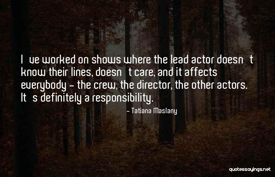 Ocanosta Quotes By Tatiana Maslany Ocanosta Quotes By Tatiana Maslany