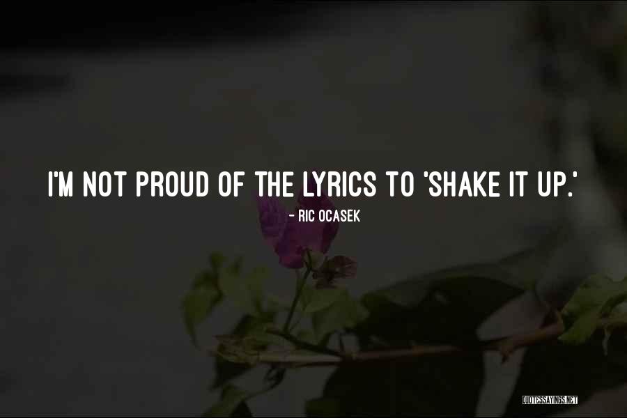 Ocasek Ric Quotes By Ric Ocasek Ocasek Ric Quotes By Ric Ocasek