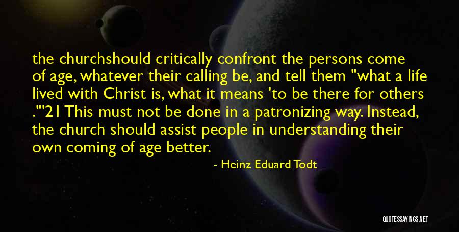 Ocasionado En Quotes By Heinz Eduard Todt Ocasionado En Quotes By Heinz Eduard Todt
