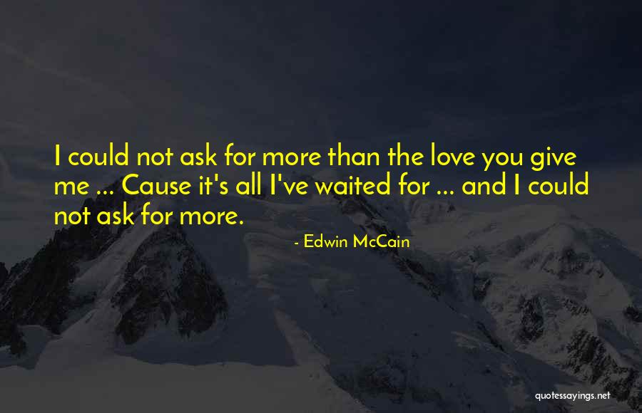 Occam Quotes By Edwin McCain