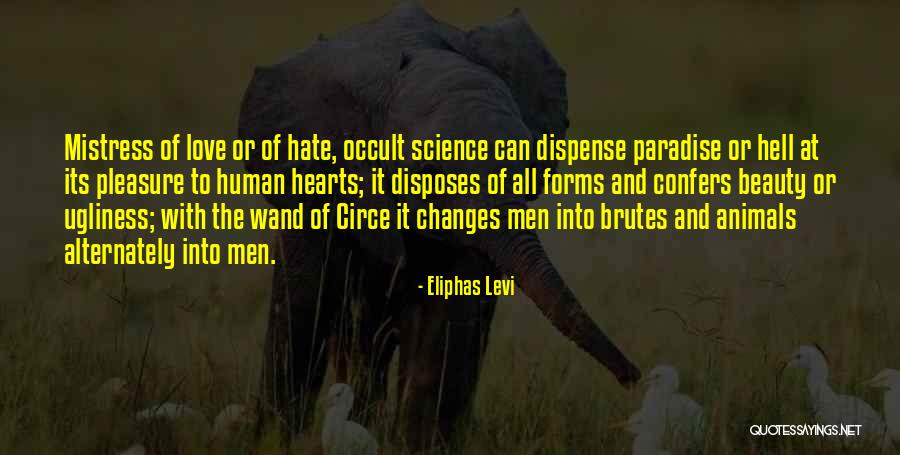 Occult Love Quotes By Eliphas Levi