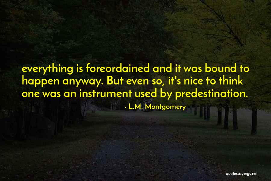 Occuper Conjugation Quotes By L.M. Montgomery Occuper Conjugation Quotes By L.M. Montgomery