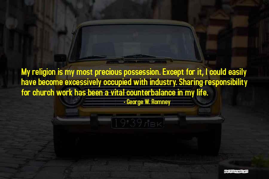 Occupied Quotes By George W. Romney Occupied Quotes By George W. Romney