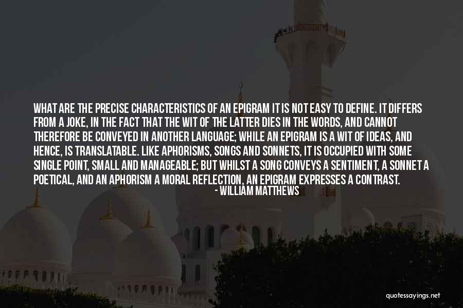 Occupied Quotes By William Matthews Occupied Quotes By William Matthews
