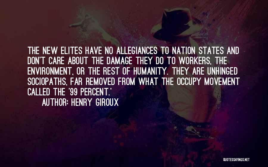 Occupy Movement Quotes By Henry Giroux