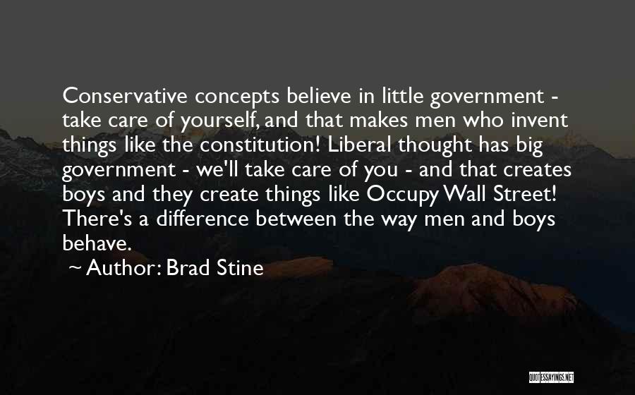 Occupy Wall Street Quotes By Brad Stine