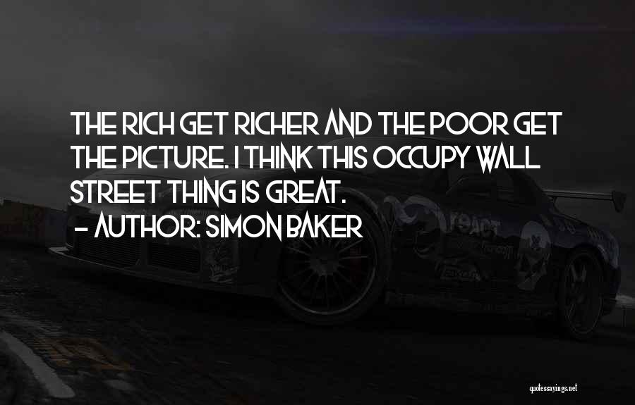 Occupy Wall Street Quotes By Simon Baker