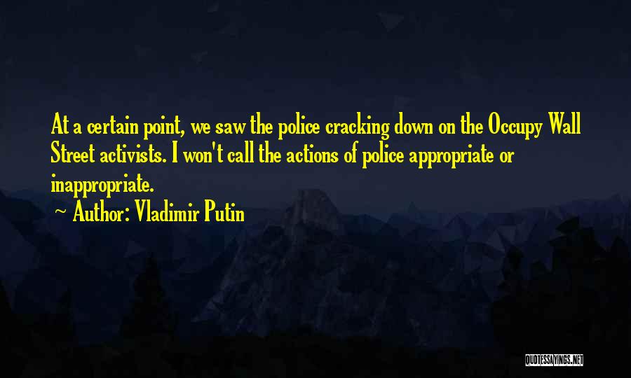 Occupy Wall Street Quotes By Vladimir Putin