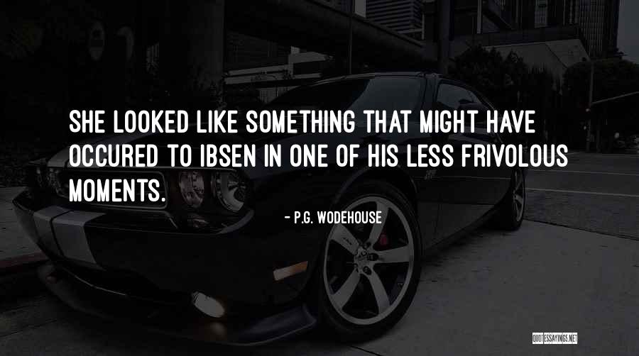 Occured Quotes By P.G. Wodehouse Occured Quotes By P.G. Wodehouse
