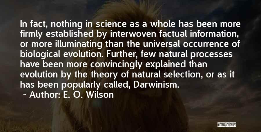 Occurrence Quotes By E. O. Wilson